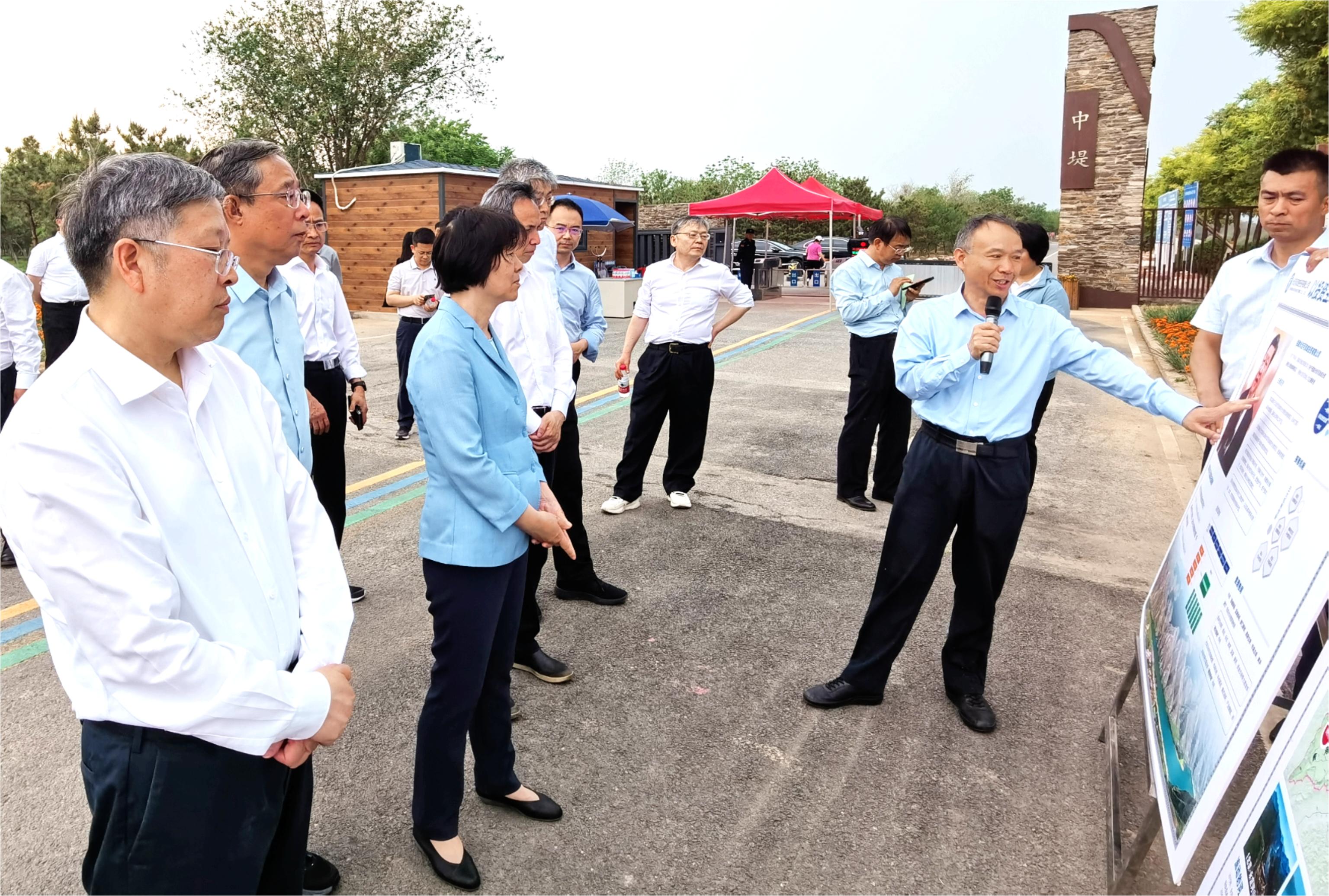 全国政协副主席沈跃跃调研麻将胡了2北京段综合治理与生态建复工作
