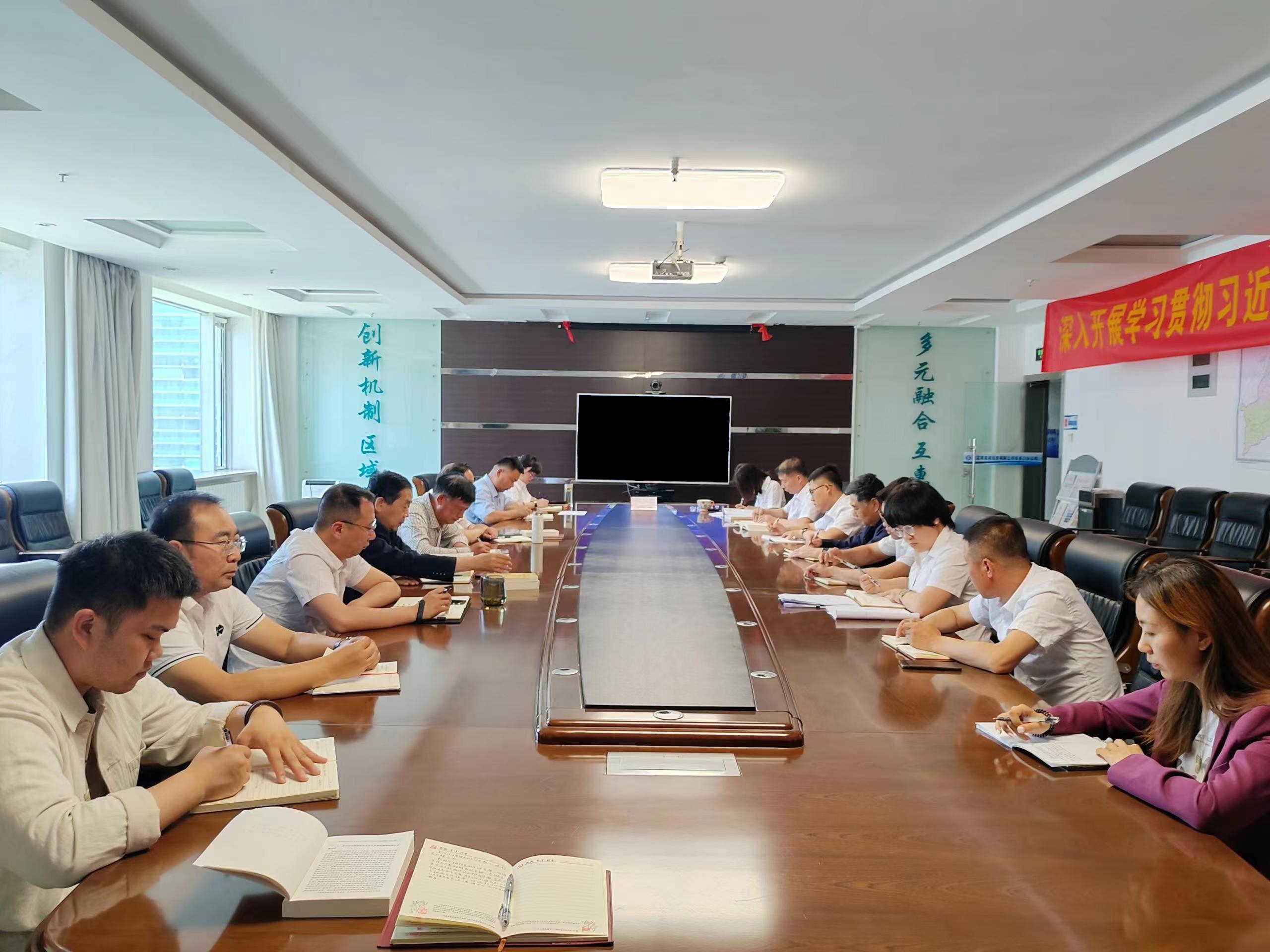 公司扎实发展“首都高质量发展前锋行动”推动主题教育走深走实