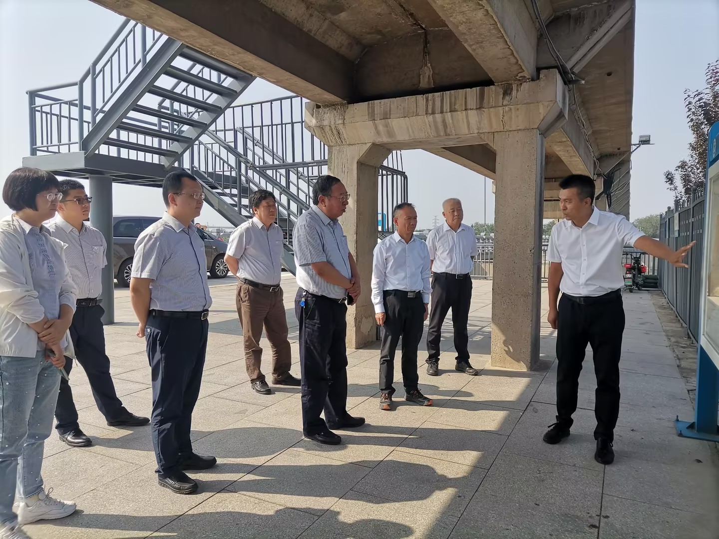 麻将胡了2流域公司与天津港航工程有限公司发展联学共建活动