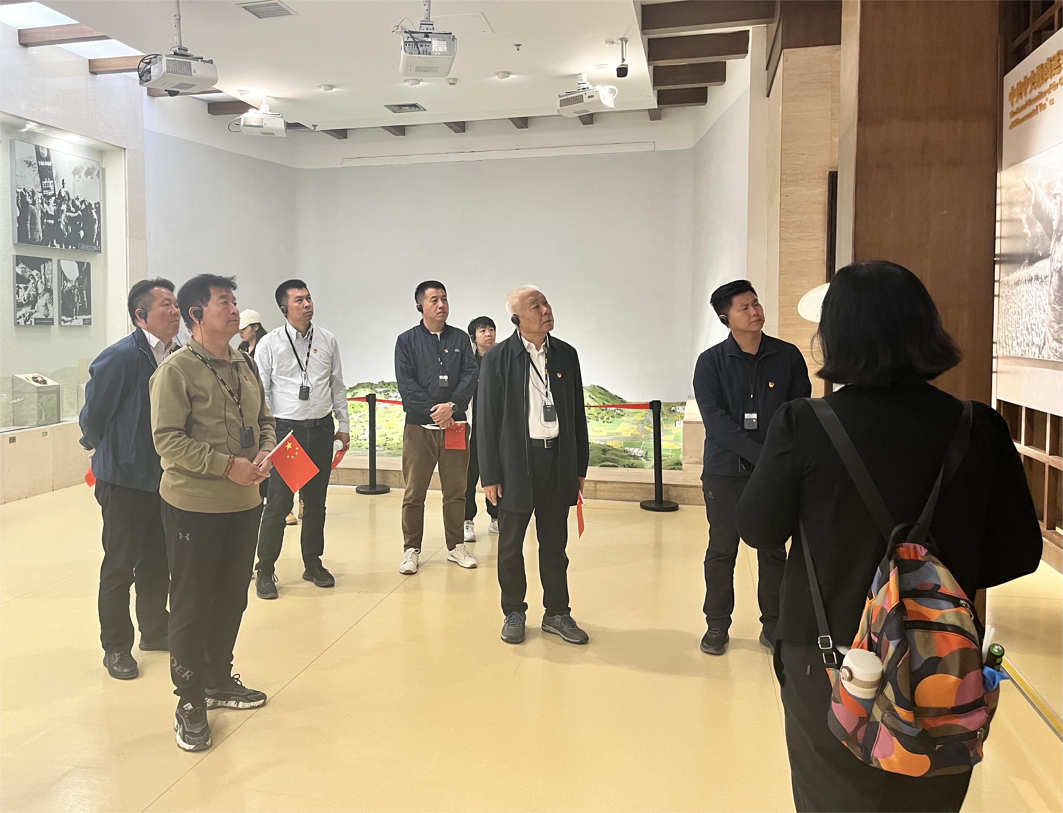 北京地域结合党支部组织发展“初心照亮赶考 服膺永定使命”主题党日活动