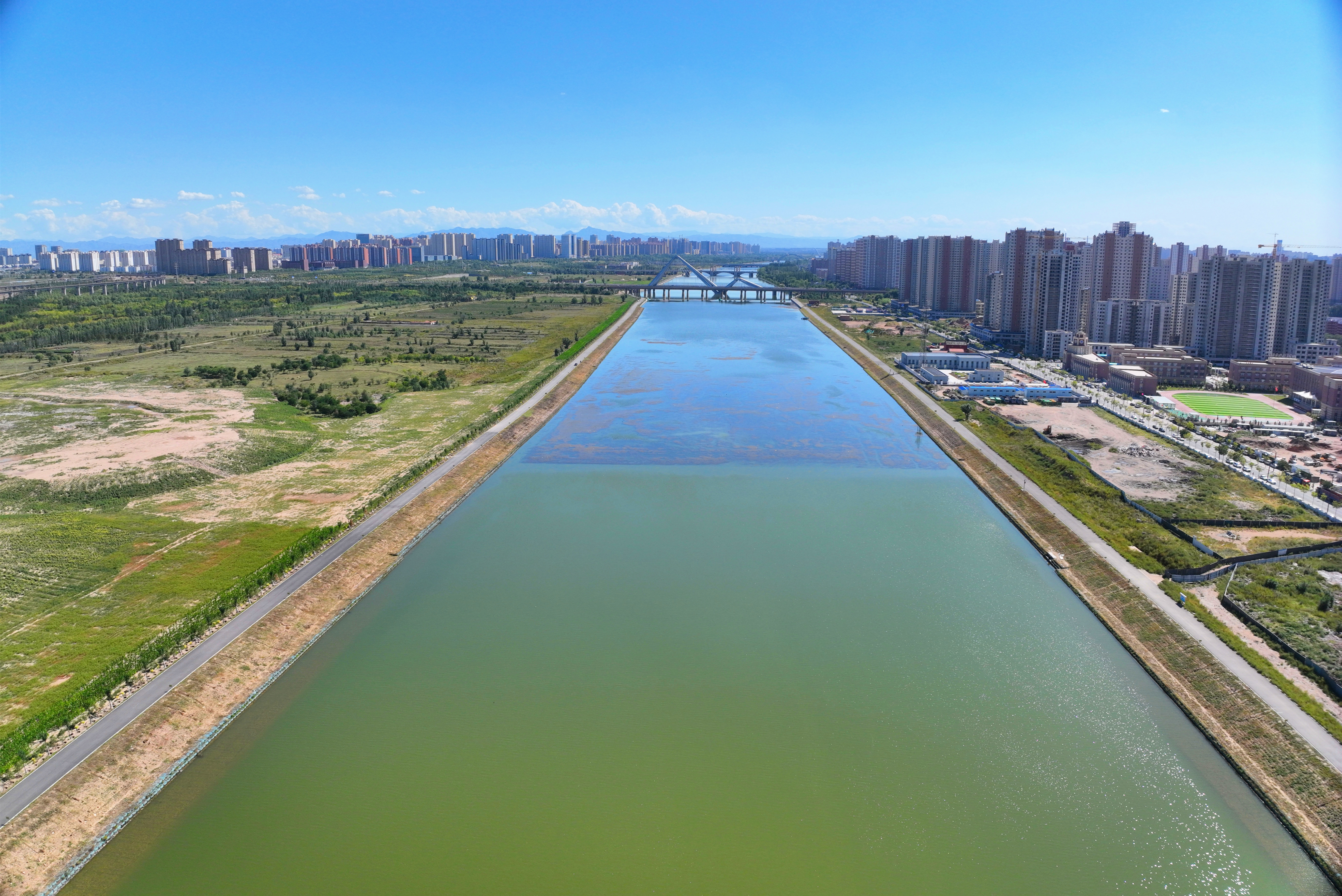 包头分公司 | 包头市御河得大高速桥～京包铁路桥段综合整治工程二标段单元工程暨合同工程通过落成验收