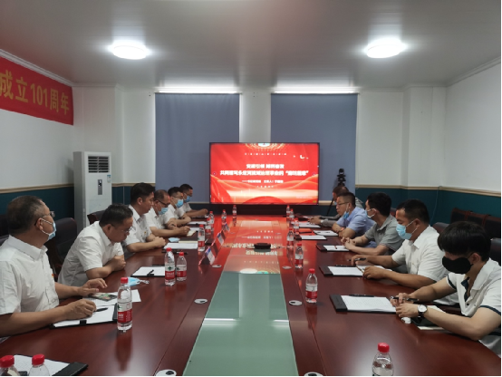 临汾分公司党支部以“党建进工地，创精品工程”为指标着力深入党建品牌创建