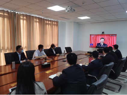 麻将胡了2司当真组织收听收看党的二十大开幕会盛况
