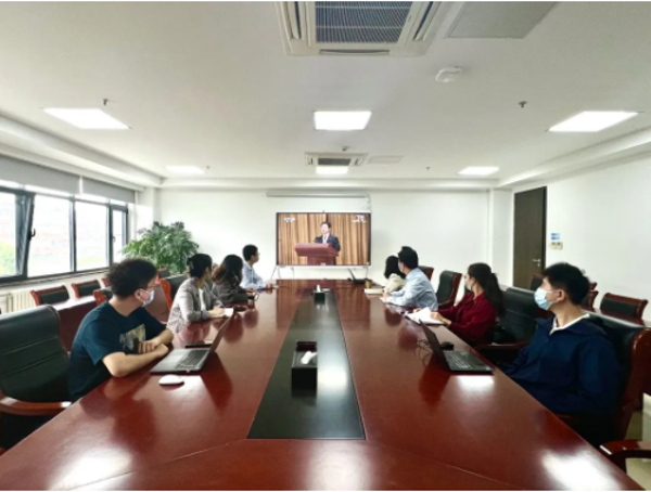 麻将胡了2投资公司组织旁观庆祝中国共产主义青年团成立100周年大会