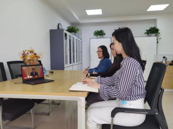 麻将胡了2投资公司组织旁观庆祝中国共产主义青年团成立100周年大会